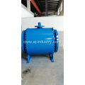 Epoxy coated trunnion ball valve